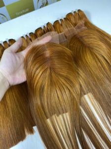 Prix de vente 100% cheveux bruts cheveux vietnamiens haute qualité bonestraight prix de gros toutes les couleurs grande fermeture de Stock - Product Image 4