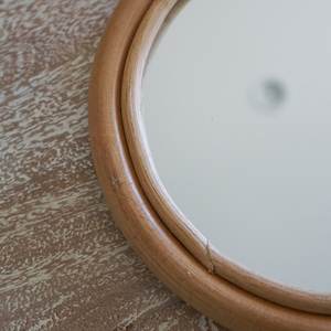 SISU Handmade หวายธรรมชาติหูกระต่ายกระจกดวงจันทร์ตกแต่งผนังทอ Homestay สําหรับเด็ก 2024 - Product Image 5