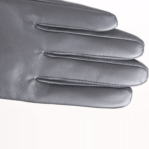 Guantes de moda de cuero PU personalizables de la mejor calidad para invierno, cómodos y elegantes para uso diario en exteriores y fiestas a bajo precio - Product Image 4