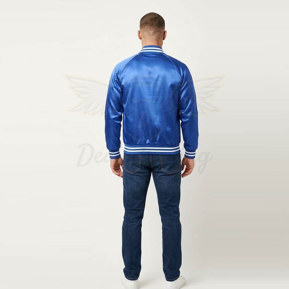 Fk Performance Logo Trendy Fashion Clothing Winter Season Styling Satin Jacket Comfortable ...