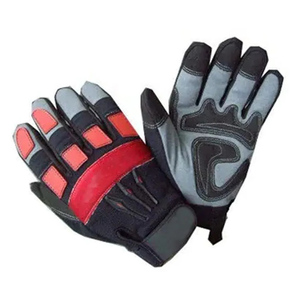 Premium Quality Mechanic Gloves Work Good Grip Soft <b>Padded</b> Safety Gloves Protection Gloves - Product Image 1