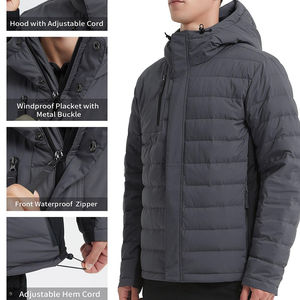 Veste d'hiver pour homme de qualité supérieure, nouvelle mode, vente en gros, style parka, manches longues, personnalisable, réversible - Product Image 5