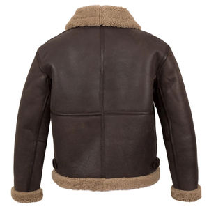 Manteau de motard décontracté en cuir PU véritable avec décoration à glissière pour hommes pour le printemps, l'automne, l'hiver et la veste de moto - Product Image 2