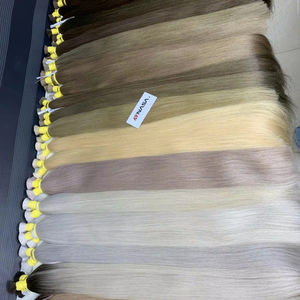 Extensiones de Cabello Humano Virgen Nasa, Color Claro, 65 cm, Calidad Super Double Drawn, Extensiones de Cabello Vietnamita al Por Mayor - Product Image 1