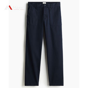 Pakistani กางเกงกอล์ฟแบบลำลองของผู้ชายทำจากโรงงาน95% ผ้าฝ้ายสแปนเด็กซ์น้ำหนักเบาผ้าแคนวาสเอว-กลางคุ้มค่า! - Product Image 1