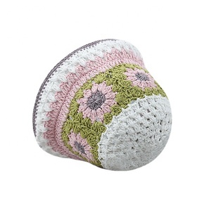 2025 unisexe été coton seau chapeau nouvelle plage vacances Style camionneur parasol rose bleu tricot Crochet Performance cyclisme - Product Image 2
