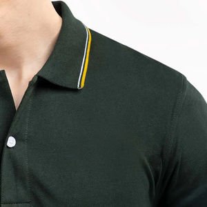 Impresión de logotipo personalizado sólido calidad premium secado rápido transpirable 2025 manga corta deportes de los hombres para camisas moda - Product Image 4