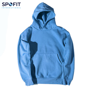 Sweats à capuche d'hiver décontractés pour hommes Prix de gros Logo personnalisé imprimé de haute qualité 100% Cotton Heavyweight Oversized Boxy Hoodies - Product Image 6