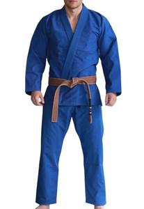 Vente en gros Uniforme de karaté pour hommes Costume de taekwondo Gi Uniforme d'arts martiaux Jiu Jitsu Formation Kimono de combat Ensemble d'uniformes Judo Kung Fu - Product Image 5