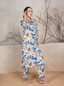 Conjunto de cordón de ropa islámica de calidad de exportación de rayón Premium Vestido de mujer para ropa de oficina y hogar disponible a un precio asequible - Product Image 2