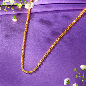 Collar de Cadena Dorada Estilo Gótico para Hombre - Product Image 1