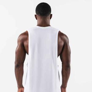 Camiseta Deportiva de Tirantes para Hombre, Transpirable, de Secado Rápido, 100% Algodón, para Fisicoculturismo, Fitness, Running, Gimnasio, Chaleco de Malla, Sin Mangas, para Entrenamiento - Product Image 6