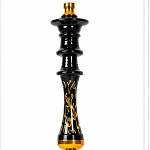 Ensemble de chichas Kometra Farida traditionnelles de luxe en laiton avec mini-flûtes - Product Image 3