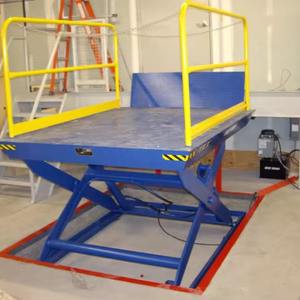 Elevador de Tijera de Doble Plataforma de Alta Capacidad para Mantenimiento Automotriz Industrial, Elevador Hidráulico de Tijera de Alta Resistencia - Product Image 1