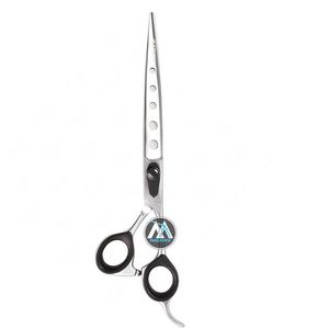 Toilettage professionnel pour chiens 6.5 pouces ciseaux droits lame en acier inoxydable outil de coupe de cheveux en acier pour coiffeurs sûr efficace - Product Image 3