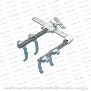 Sistema de Retracción Quirúrgica Autorretenible con Marco Ajustable Manualmente, Instrumento de Cirugía de Columna Montado en Mesa de Acero Inoxidable Alemán - Product Image 6