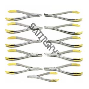 Ortho Tools Kit de bandeja Alicates de ortodoncia Base de grado alemán de Instrumentos dentales Instrumentos Premium de alta calidad - Product Image 2