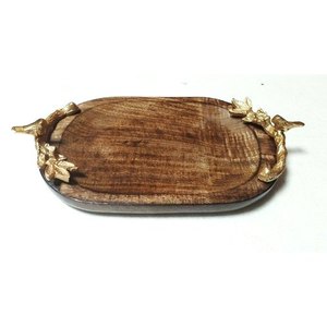 Plateau de service à la recherche glorieuse pour les fêtes et la célébration de la fonction plateau de service en bois ou décor de vaisselle de table - Product Image 5
