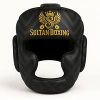 Protège-tête en cuir Sultan Boxing, professionnel pour le sparring et l'entraînement, résistant à l'usure, toutes tailles S/M/L/XL, option de logo personnalisé
