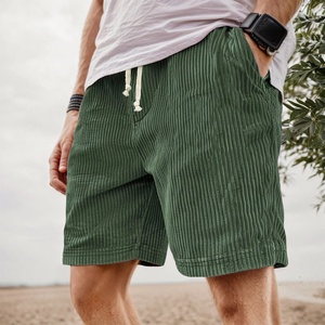 Pantalones Cortos Cargo Azules de Verano para Hombre, de Algodón o Algodón/Spandex, Diseño Casual Elegante con 6 Bolsillos, Proveedor de Bangladesh - Product Image 4