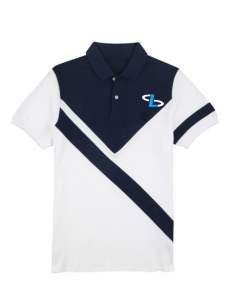 Logo bordado Hombres Moda Negocios Solapa Algodón Polo Camiseta Berry Casual Retro Plain Golf Polo Shirt - Product Image 5