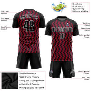Proveedor de uniformes de fútbol, kits de fútbol listos para el juego para clubes y entrenamiento deportivo con telas duraderas de alta calidad para mayor comodidad - Product Image 5