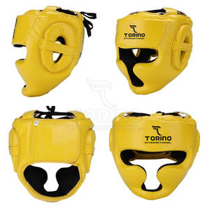 Protège-tête de boxe sur mesure en gros Kickboxing MMA Judo Karaté Boxe Entraînement de combat Protège-tête - Product Image 2