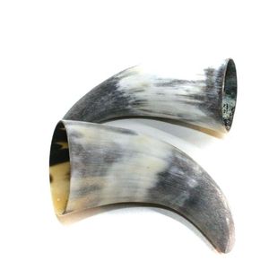 GENIUSE VIKING DRINKING HORN <b>MUGS</b> VIKING BUFFALO HORN <b>MUG</b> MORDEN Tankard <b>for</b> Beer Mead <b>for</b> Christmas Occasion - Product Image 3