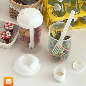 Contenitore Ermetico in Plastica per Alimenti 900ml Adatto al Microonde - Colori Assortiti - Product Image 4