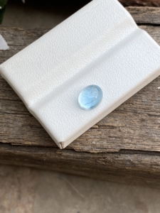 Increíble PIEDRA DE cabujones de forma ovalada de Aguamarina de Color superior Natural con buen brillo, piedras preciosas sueltas para hacer joyas de 1,59 quilates - Product Image 2
