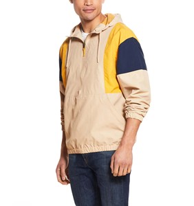 Chaqueta Cortavientos de Nailon de Primera Calidad, Talla Grande, para Exteriores/Casual/Ropa de Calle, con Cremallera, Resistente al Viento - Product Image 3