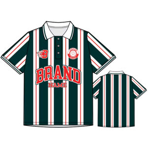 2025 algodón sólido de moda para hombres para Polos nueva colección de verano caliente con cuello botón diseño liso - Product Image 3