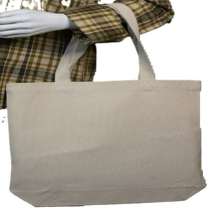 100% coton toile sac fourre-tout Logo personnalisé imprimé écologique grand concepteur voyage réutilisable Shopping fourre-tout avec fonction lavable - Product Image 3