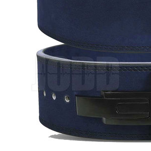 High Quality Cowhide Adjustable Non-Slip Lightweight <b>Back</b> <b>Support</b> Weight Lifting Lever Belt for Men - Product Image 4