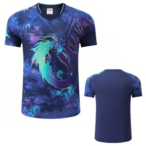 Camisetas de hombre 2024 verano último equipo camisetas de tenis de mesa pantalones cortos para hombres mujeres camiseta Logo fútbol - Product Image 1