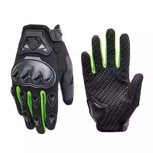 Fabricants d'usine directs de qualité professionnelle Logo personnalisé et matériau Gants de moto en cuir pur totalement personnalisables - Product Image 1