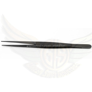 Instrument vétérinaire professionnel Debakey artère tissu atraumatique pince vasculaire Industries rapides diagnostic chirurgical vert - Product Image 5