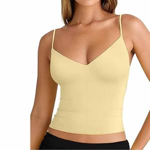 Wholesale Summer Fashion Casual <b>White</b> <b>Crop</b> <b>Tops</b> Sleeveless Knitted tank <b>Top</b> <b>Women</b> made By Dress Sports - Product Image 5