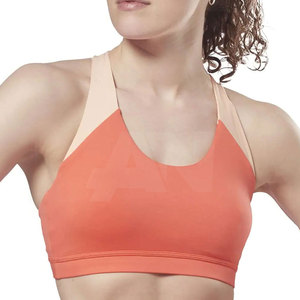 Sujetador deportivo transpirable para mujer Active Wear Spandex Sujetador deportivo hecho en Pakistán - Product Image 1