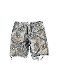 กางเกงยีนส์ขาสั้นลายพรางแบบใหม่ ปรับแต่งได้ ใส่สบาย ไซส์ปกติ สำหรับผู้ชาย ราคาดี - Product Image 4