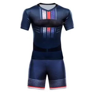 Custom Design Service Free Mock Up 3d Model High Quality Soccer Team Uniform Youth Sublimation Soccer Jersey Set