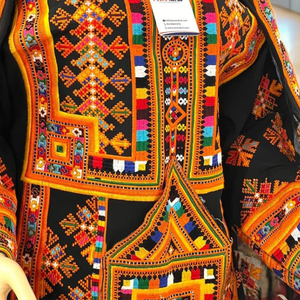 คุณภาพชั้นนํา ขายดีขนาดบวก บาโลชิ ผู้หญิงแบบดั้งเดิมที่ต้องการมากที่สุดสวมชุดที่มีการออกแบบที่สวยงามหลากสี - Product Image 2