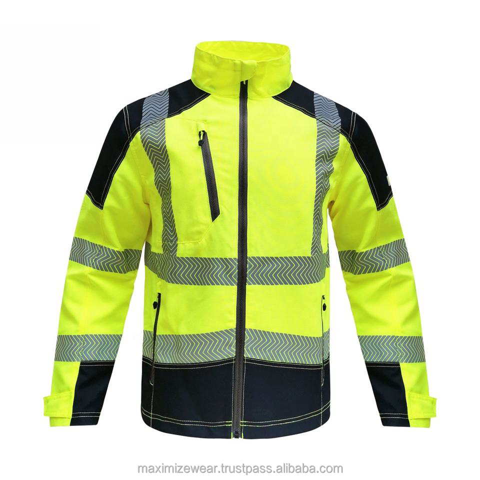 Highly Protective Colorful Reflective Jackets