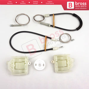 BWR5219 Juego de reparación de regulador de ventana delantero izquierdo o derecho para 3 Series E90 E91 2004-2012 4/5 Door 51337140587 Bross Auto Parts - Product Image 3