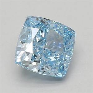 Diamante Suelto de Laboratorio, Corte Cojín, Azul Fantasía, 2.00 Quilates, Certificado IGI, VS1, Corte Excelente, Proveedor Mayorista - Product Image 3