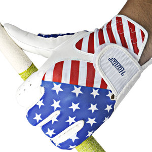Guantes de Golf Sublimados Antideslizantes de Cuero Cabretta al por Mayor, Logotipo Personalizado, Material Suave, Ajuste Completo - Product Image 4