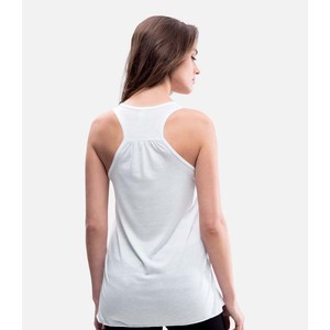 Women Flowy Tank <b>Tops</b> Sleeveless Yoga Customize Printing Singlet for Ladies Athletics Wear Stretchable Tank <b>Top</b> - Product Image 2