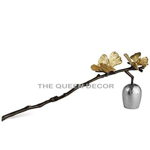 Classic Stylish Brass Metal Unique Shape Gold Finish Modern Fancy Candle Snuffer Newest Elegant Lighting Accent - Product Image 2