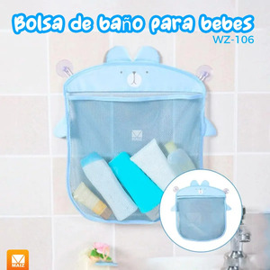 Kawaii <b>Baby</b> Bathroom <b>Storage</b> Organizer Bag for Toys - Assorted Colors - Product Image 2