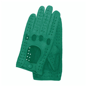 Gants de conduite classiques en cuir véritable: de haute qualité. Perforé, respirant et élégant. Personnalisation complète OEM/ODM. - Product Image 4